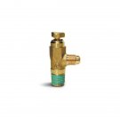 Propane Tank Valve Remote fixed liquid level 1/4" MPT 1/4" Flare Brass Bleeder