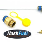 Complete 420lb Propane Tank Rebuild Repair Kit Service Valve Relief Fill Gauge