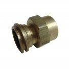 ME192 1-1/4 male acme 1/2" FPT female pipe thread brass propane adapter