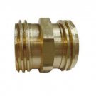 ME275 2-1/4 male acme connector extension brass propane adapter