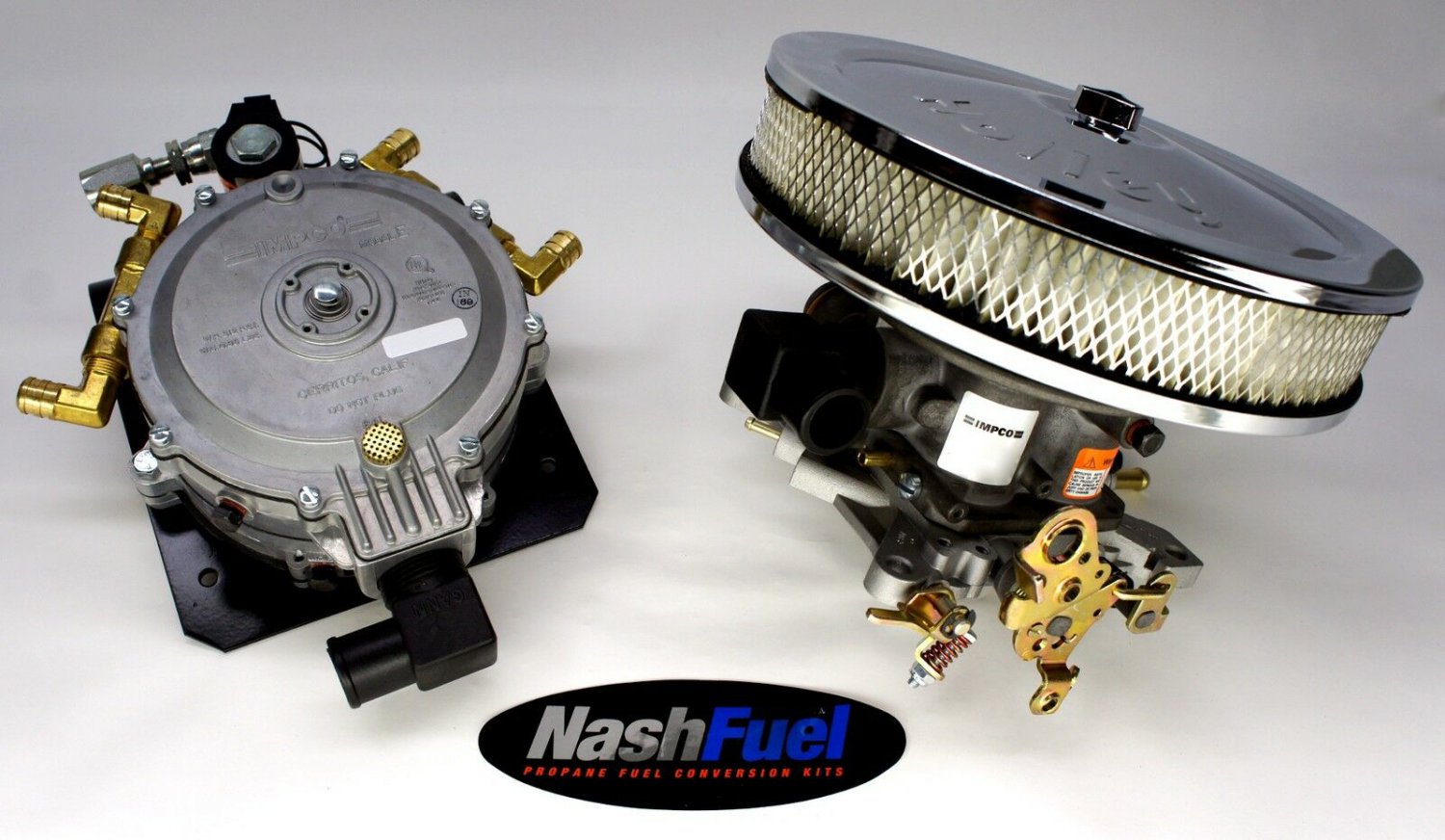 Complete V8 Propane Kit 4 Four Barrel 4bbl Pattern Small Big Block