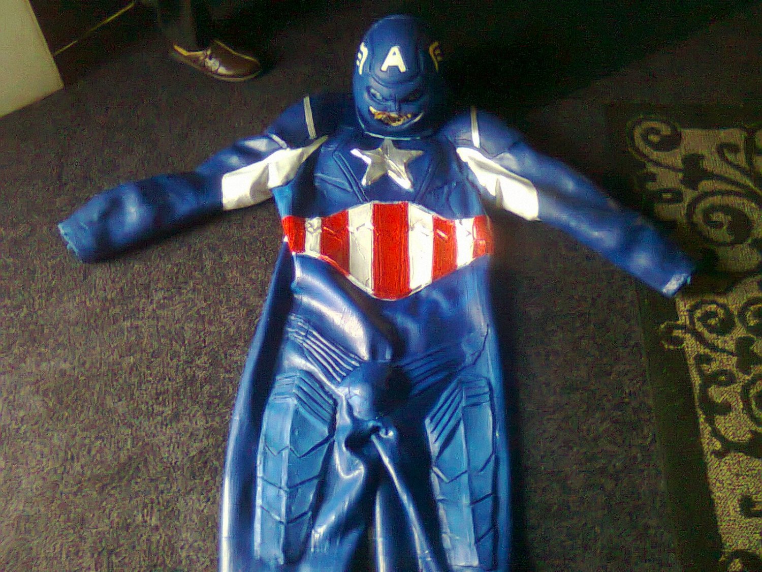 captain america suit toy