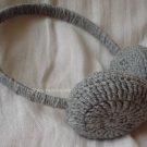 Grey earmuffs READY TO SHIP
