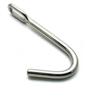 Bondage/ Unisex Stainless Steel Anal Hook / The Rope Master / Steel Anal Hanger sm434
