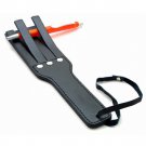 Fetish Sex LOVE GAMES Black Leather Sensual double layer fraternity Paddle SM128