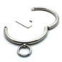 Rolled Stainless Steel Slave Collars Neck Ring Collar SM439 UNISEX
