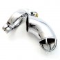 Houdini Chrome-Plated Chastity Device Lancelot Tube Cock Cage BONDAGE M100 1.75"