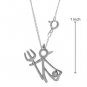 YOU LIL DEVIL NECKLACE IN 925 SILVER