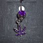 *Violet weed belly button piercing 14G