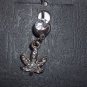 **Crystal Clear Weed Belly Button Piercing 14G