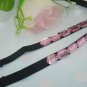 Pink Crystal Bra Straps