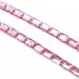 Pink Crystal Bra Straps