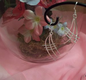 Unique design 925 Silver Earrings