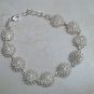 925 SILVER Dandelion Flower Bracelet