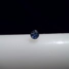 Blue  Leopard Print Tongue Piercing 14G