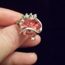 PINK  COCKTAIL RING SIZE 6.5