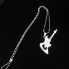 STAINLESS STEEL GUITAR NECKLACE
