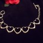 **Silver Heart Toggle Bracelet **