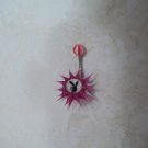 *Bunny KOOSH BELLY RING*