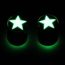 Glow in the Dark Star Cheater/Taper Earrings