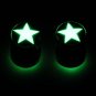 Glow in the Dark Star Cheater/Taper Earrings