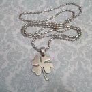 Lucky Shamrock Stainless Steel Necklace