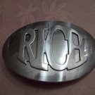 "RICH" BELT BUCKLE "RICH" BELT BUCKLE