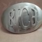 "RICH" BELT BUCKLE