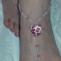 Butterfly Barefoot Sandals Size 6-9