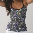 Lululemon Athletica Floral Power Y Tank Top Size 4