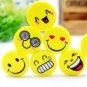 120pcs smile eraser cute eraser