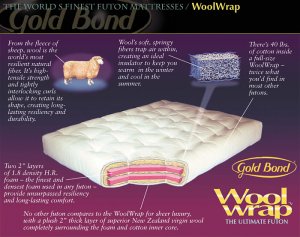 WOOLWRAP FUTON MATTRESS