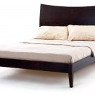 RETRO PLATFORM BED IN CAPPUCCINO FINISH