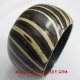 Wooden Shells Resin Bangle
