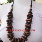 wholesale tropical necklaces wood