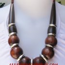 Tropical Wood Necklaces Indonesia Supplier