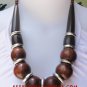 Tropical Wood Necklaces Indonesia Supplier