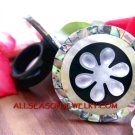 Mother Pear Paua Ring Carving allseasonjewelry