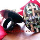 Paua Shell Rings Handmade organic Unique Design