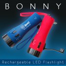 BONNY FL0816A Dynamo/AC/DC Rechargeable 6 LED Flashlight with Mobile Phone Charger + Money Detector
