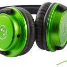 Able Planet Musicians' Choice Headphones + Bonus Sound Isolation Earbuds (GREEN)