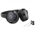 Able Planet Musicians' Choice Headphones + Bonus Sound Isolation Earbuds (GREY)