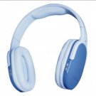 New Card-Inserted FM Wireless Headset For PC-Blue
