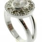 WONDERFUL CREATED  DIAMOND Sterling 925 Silver RING