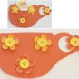 Scrapbook Paper Tea Cup Pocket With Flowers $1.75