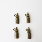 4 Pcs Baby Bottle Charms