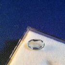 Beautiful 5.5 X 9 Natural Aqua Oval Cut .80CT Stone Estate Find