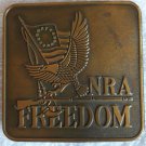 Bicentennial 1776-1976 NRA Freedom Belt Buckle FREE SHIPPING