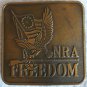 Bicentennial 1776-1976 NRA Freedom Belt Buckle FREE SHIPPING