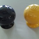 Fiesta Salt Pepper Shaker Set Yellow And Blue